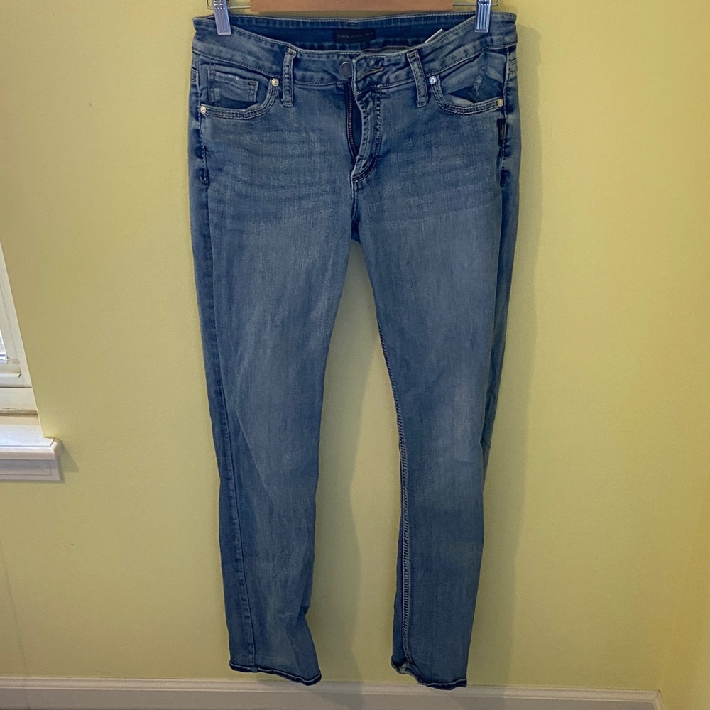 Silver Jeans Light Blue Women's Skinny Jeans